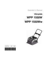 Wacker Neuson WPP1550Ww User manual