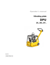 Wacker Neuson DPU 2550H User manual