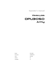 Wacker Neuson DPU 3050Hw US Army User manual