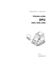 Wacker Neuson DPU 6555H User manual