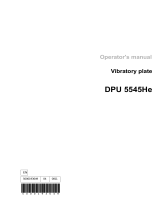 Wacker Neuson DPU 5545He User manual