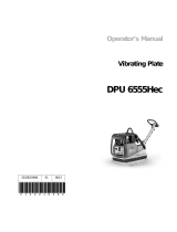 Wacker Neuson DPU 6555He User manual