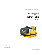 Wacker Neuson DPU 7060Fe User manual
