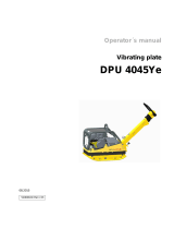 Wacker Neuson DPU4045Ye User manual