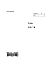Wacker Neuson RD25 User manual