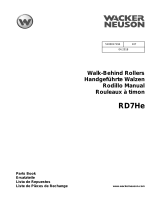 Wacker Neuson RD7He Parts Manual