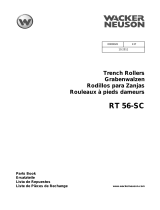 Wacker Neuson RT56-SC Parts Manual