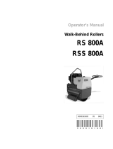 Wacker Neuson RSS800A User manual