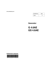 Wacker Neuson GS4.6AE User manual