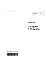 Wacker Neuson GPS6600A User manual