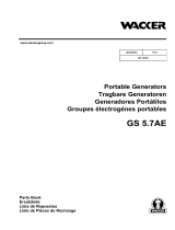 Wacker Neuson GS5.7AE Parts Manual