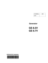 Wacker Neuson GS9.7V User manual