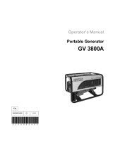 Wacker Neuson GV 3800A User manual