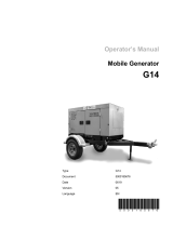 Wacker Neuson G14 User manual