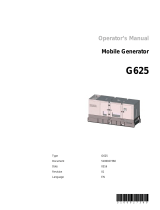 Wacker Neuson G625 User manual