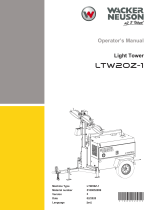 Wacker Neuson LTW20Z1 User manual