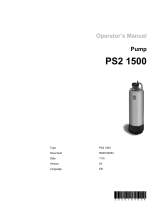 Wacker Neuson PS21500 User manual
