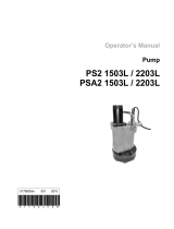 Wacker Neuson PS22203L User manual