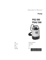 Wacker Neuson PSA2500 User manual