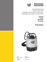 Wacker Neuson PS2500 Parts Manual