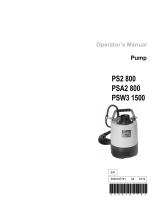 Wacker Neuson PSW31500 User manual