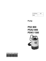 Wacker Neuson PS2800 User manual