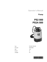 Wacker Neuson PSA2800 User manual