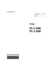 Wacker Neuson PS31500 User manual