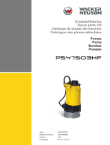 Wacker Neuson PS47503HF Parts Manual