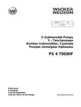 Wacker Neuson PS47503HF Parts Manual