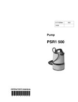 Wacker Neuson PSR1500 User manual