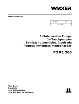 Wacker Neuson PSR1500 Parts Manual