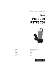 Wacker Neuson PSTF3 750 User manual