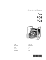 Wacker Neuson PG3 User manual