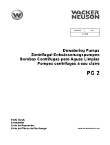 Wacker Neuson PG2 Parts Manual