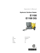 Wacker Neuson E1100 User manual