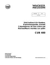 Wacker Neuson CUB400 Parts Manual