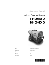 Wacker Neuson HI 400HD G User manual