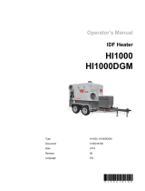 Wacker Neuson HI1000DGM User manual