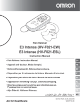 Omron Healthcare HV-F021-ESL User manual