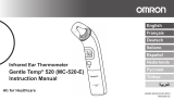 Omron Gentle Temp 520 User manual