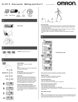 Omron Healthcare HJ-321-E User manual