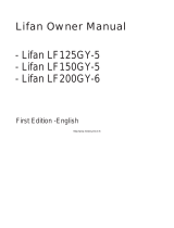 LIFAN LF200GY-5 Owner's manual