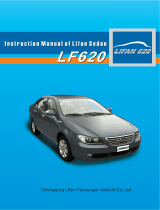 LIFAN LF620 Sedan User manual
