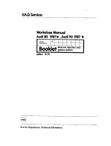 Audi 80, 90 - 1997 - (S2 3B) Workshop Manual