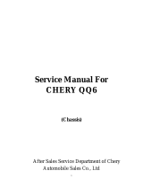 Chery QQ6 Chassis User manual