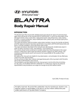 Hyundai Elantra Body Repair Manual