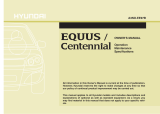 Hyundai Equus 2010 Owner's manual