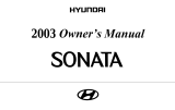 Hyundai 2004 Sonata Owner's manual