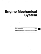 Hyundai Diesel Engine Terracan J3 Workshop Manual